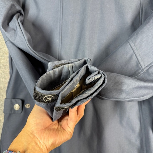 Killtec Hooded Ripstop Gorpcore Navy Blue Water Resistant Jacket Size 10 - Picture 14 of 16